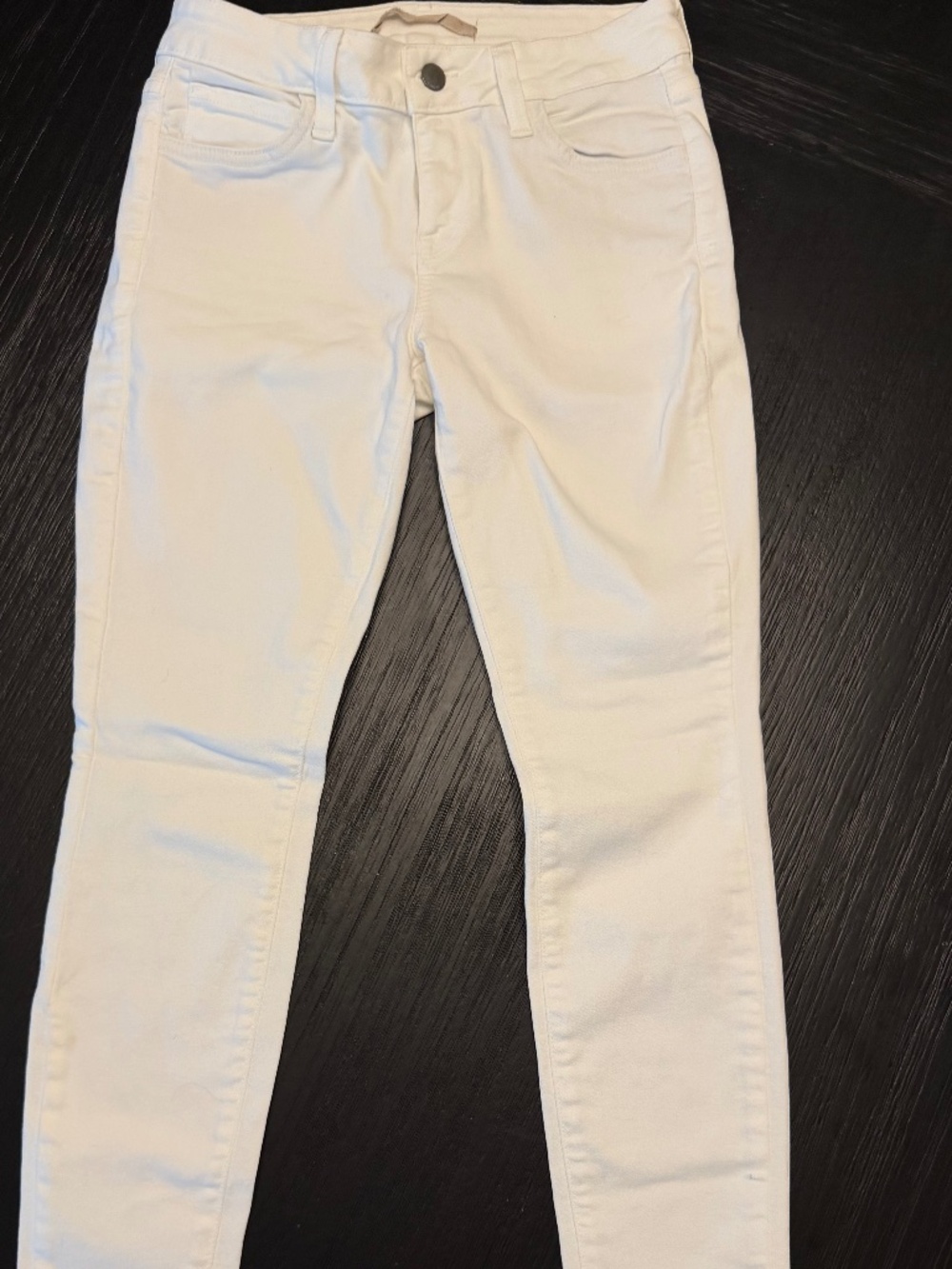 Vince White Cropped Jeans